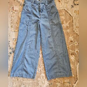 American Eagle Outfitters Lightweight Wide-Leg Jeans